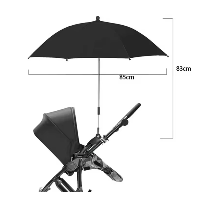 Ombrelle pour poussette | Protection Anti-UV 360°