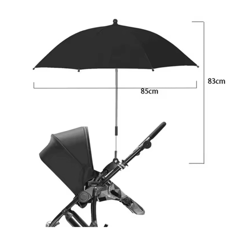 Ombrelle pour poussette | Protection Anti-UV 360° - Palais De Bébé