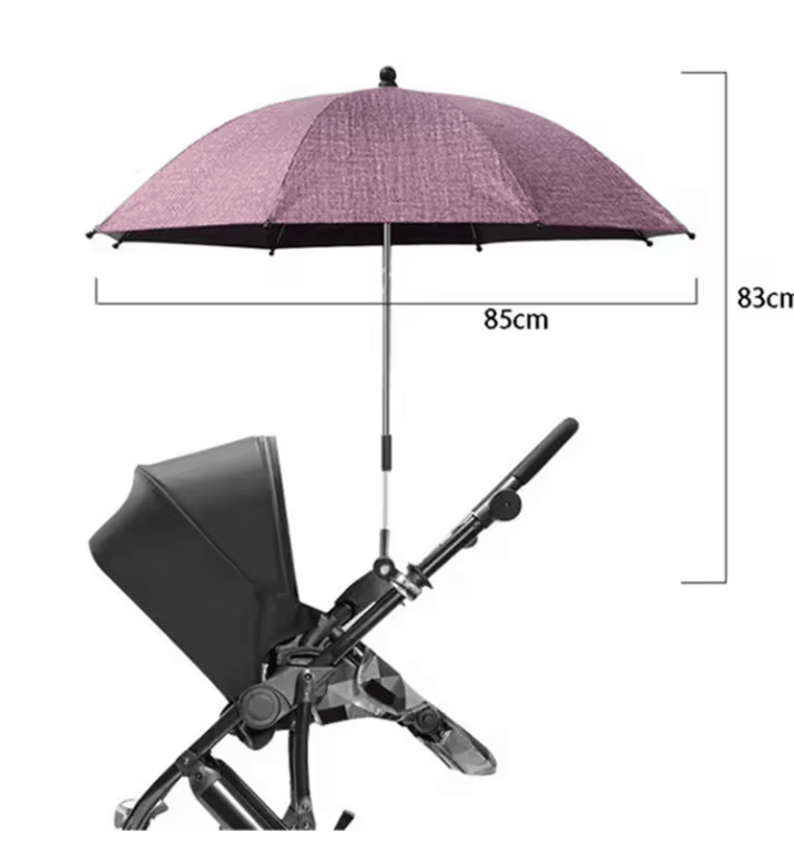 Ombrelle pour poussette | Protection Anti-UV 360° - Palais De Bébé