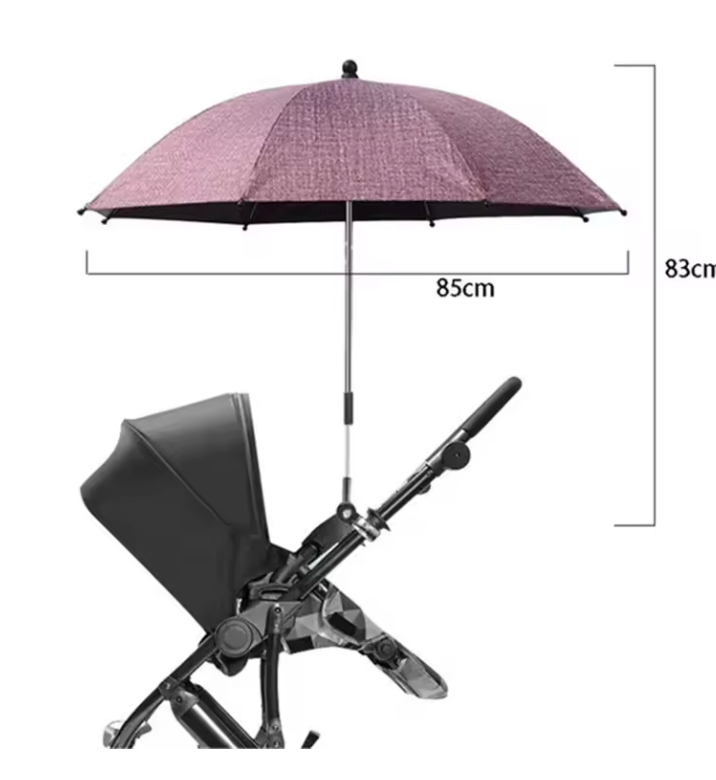 Ombrelle pour poussette | Protection Anti-UV 360°