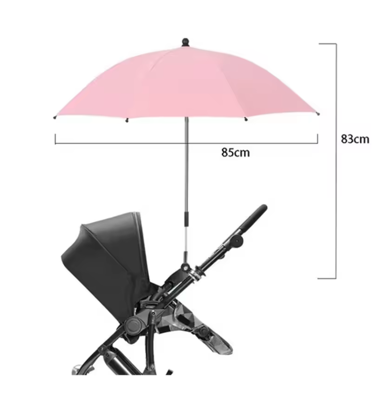 Ombrelle pour poussette | Protection Anti-UV 360°