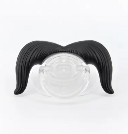 Tetine bebe moustache | Silicone Apaisant
