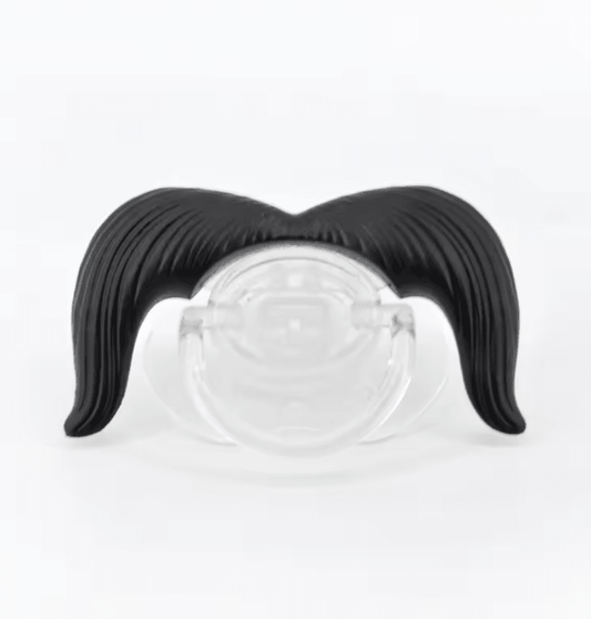 Tetine bebe moustache | Silicone Apaisant - Palais De Bébé