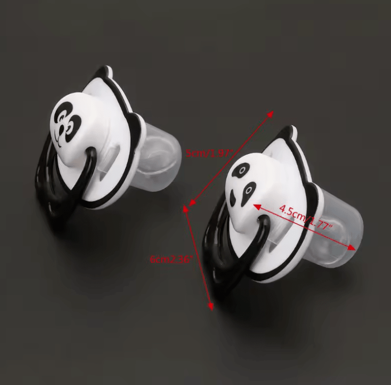 Tetine bebe Panda | Orthodontique Silicone Medical - Palais De Bébé