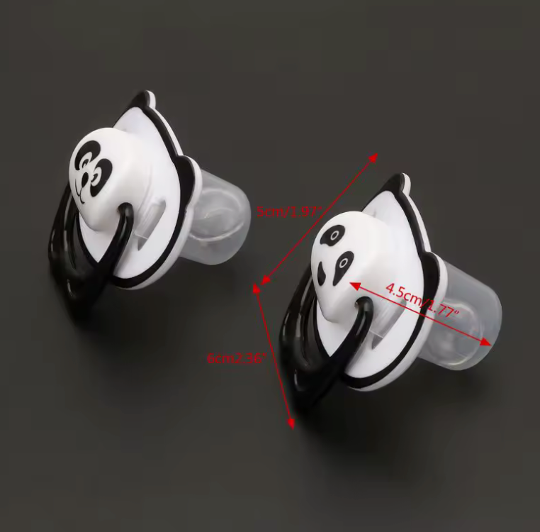 Tetine bebe Panda | Orthodontique Silicone Medical