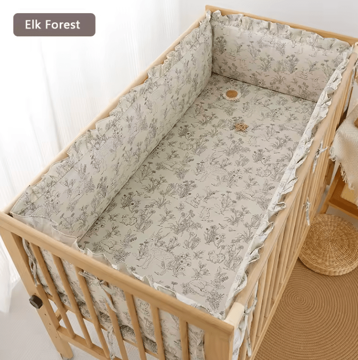 Tour de lit bébé 5 pièces | Coton Douillet - Palais De Bébé