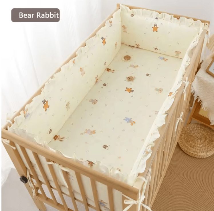 Tour de lit bébé 5 pièces | Coton Douillet - Palais De Bébé