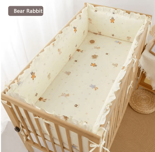 Tour de lit bébé 5 pièces | Coton Douillet - Palais De Bébé