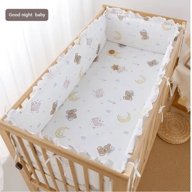 Tour de lit bébé 5 pièces | Coton Douillet - Palais De Bébé