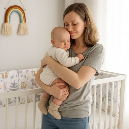 Tour de lit bébé respirant
