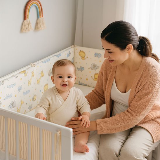 Tour de lit bébé 