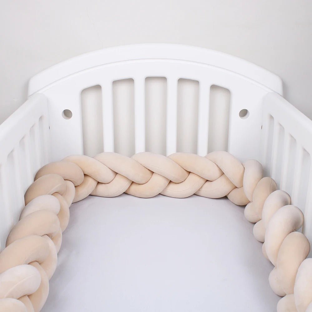 tresse de lit bébé beige| Mielou - Palais De Bébé
