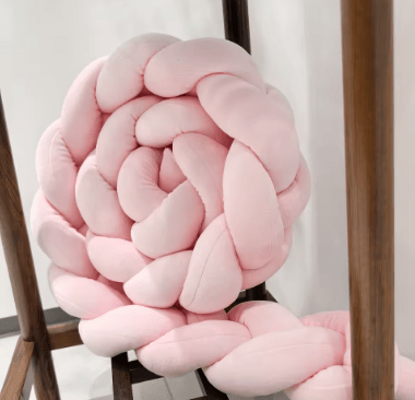 Tresse de lit bebe rose | Ultra-douce - Palais De Bébé