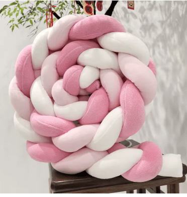 Tresse de lit bebe rose | Ultra-douce - Palais De Bébé