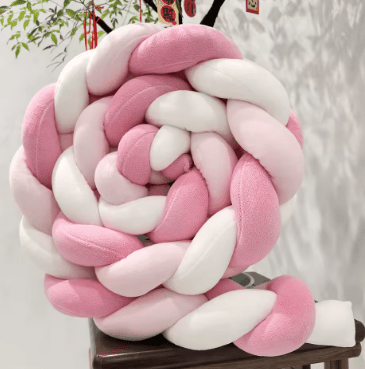 Tresse de lit bebe rose | Ultra-douce - Palais De Bébé