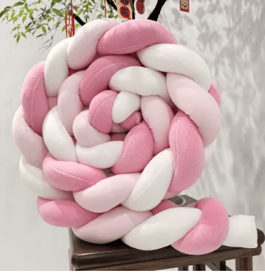 Tresse de lit bebe rose | Ultra-douce - Palais De Bébé