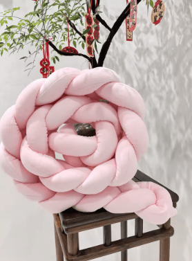 Tresse de lit bebe rose | Ultra-douce - Palais De Bébé