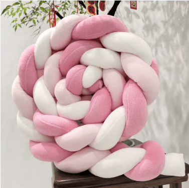 Tresse de lit bebe rose | Ultra-douce - Palais De Bébé