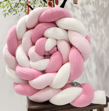 Tresse de lit bebe rose | Ultra-douce