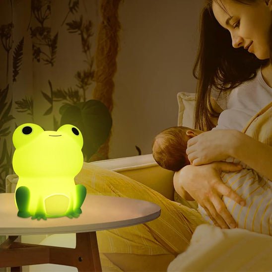 Veilleuse bébé - grenouille| Greeny - Palais De Bébé