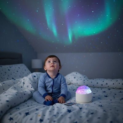Veilleuse projection pour bebe